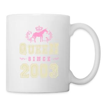 2003 Queen Unicorn - Mug - white - Right