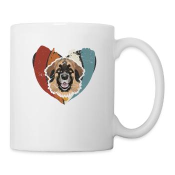 Valentine's Day Leonberger - Mug - white - Right