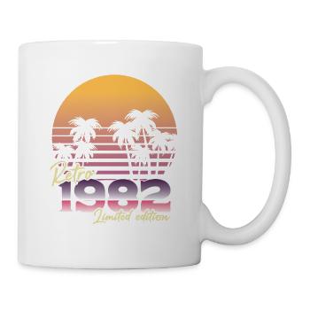 Cadeau d’anniversaire 1982 | Sw retro édition limitée - Mug blanc - blanc - Droite