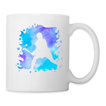 Hockey - Mug blanc - blanc - Droite