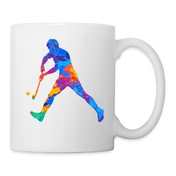 Hockey - Mug blanc - blanc - Droite
