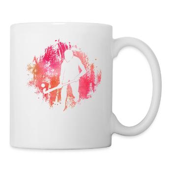 Feldhockey - Tasse - Weiß - Rechts