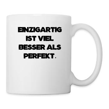 Einzigartig Besonders Zicke Frauen Männer Geschenk - Tasse - Weiß - Rechts
