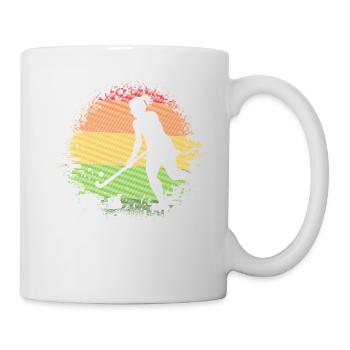 Hockey sur gazon - Mug blanc - blanc - Droite