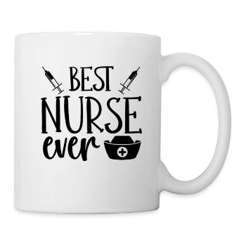 Nurse Gift for Best Nurse Ever Fun Nursing Gifts - Mug - white - Right