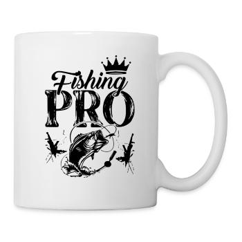 Fishing Pro - Tasse - Weiß - Rechts