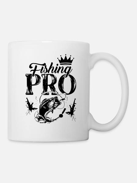 Fishing Pro - Tasse - Weiß