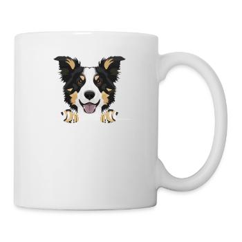 Smiling Border Collie - Mug - white - Right