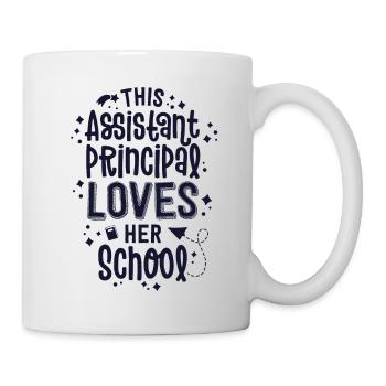 This Assistant Principal Loves Her School Vice - Mug - white - Right