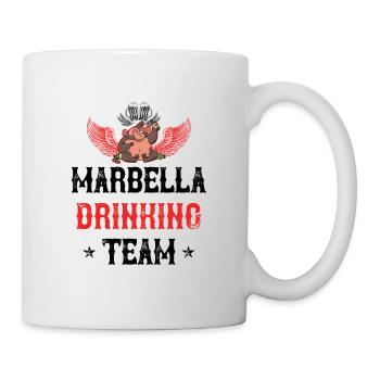 Équipe de boisson de Marbella - Mug blanc - blanc - Droite