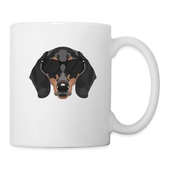 My dachshund is the coolest - Mug - white - Right
