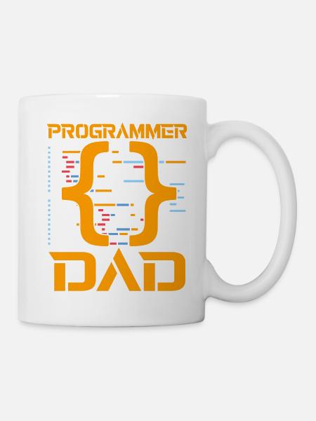 Programmer Dad - Tasse - Weiß