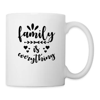 Family Our Family is everything - Mug - white - Right