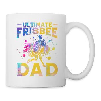 Ultimate Frisbee Papa - Mug blanc - blanc - Droite