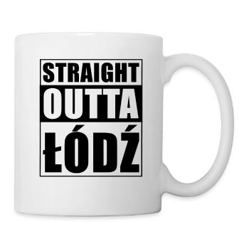 Tout droit sorti Lodz - Mug blanc - blanc - Droite
