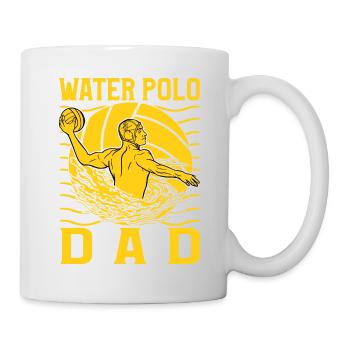 Water Polo Papa - Mug blanc - blanc - Droite