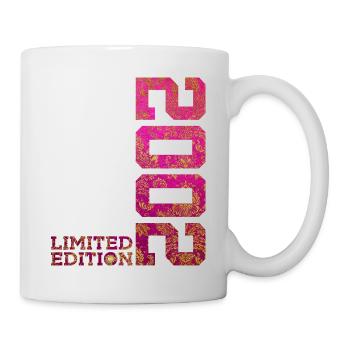 24E ANNIVERSAIRE ÉDITION LIMITÉE ROSE 2002 - Mug blanc - blanc - Droite
