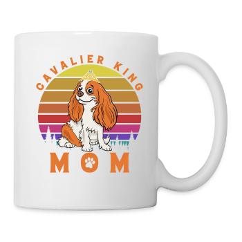 Cavalier King Maman - Mug blanc - blanc - Droite