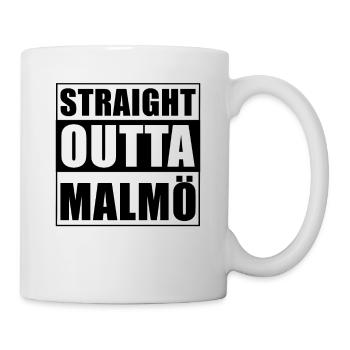 Straight outta Malmö - Mug - white - Right