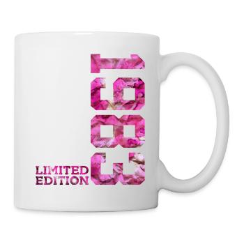 LIMITED EDITION 1983 PINK 43RD BIRTHDAY - Mug - white - Right