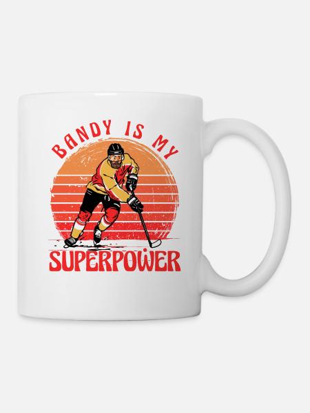 Bandy is my Superpower - Mug - white