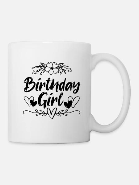 Birthday Girl - Mug - white