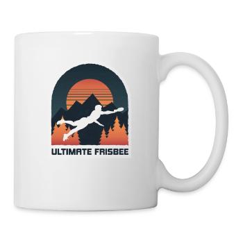 Ultimate Frisbee, wonderful nature - Mug - white - Right