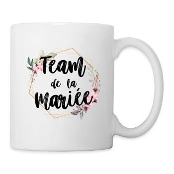 team de la mariée evjf - Mug blanc - blanc - Droite