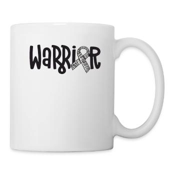 Warrior Rare Disease Awareness Zebra Ribbon EDS - Mug - white - Right