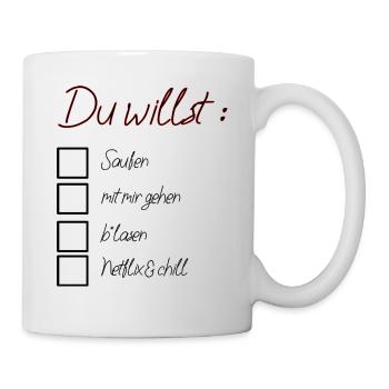0652A733 3792 487E B09C 5B88AAFD5637 - Tasse - Weiß - Rechts