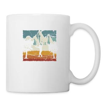 Slackline, Balance Sport - Mug - white - Right