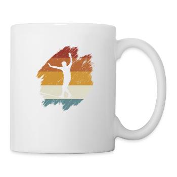 Retro vintage Slackline - Mug - white - Right