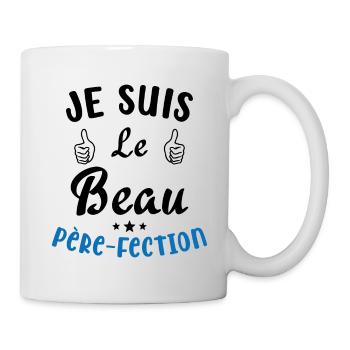 Je suis Le Beau Père-Fection - Mug blanc - blanc - Droite