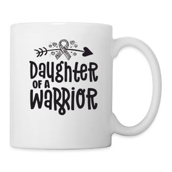 Daughter Of A Rare Disease Warrior Awareness - Mug - white - Right