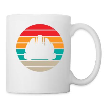 Maurer Retro - Tasse - Weiß - Rechts