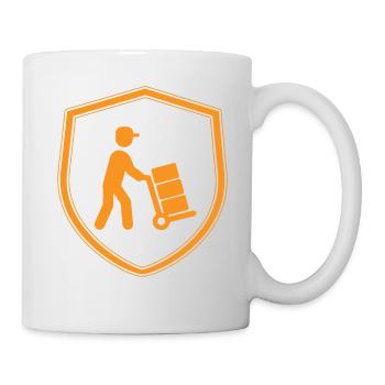 Maurer - Tasse - Weiß - Rechts