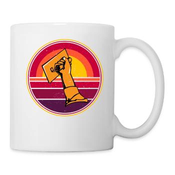 Maurer - Tasse - Weiß - Rechts