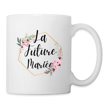la future mariée evjf cadeau mariée - Mug blanc - blanc - Droite