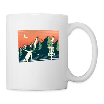 Trend Sport Disc Golf, Nature, Geometry Design - Mug - white - Right