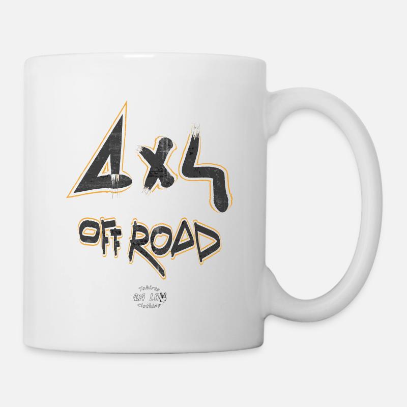 4x4 HORS ROUTE - Mug blanc - blanc