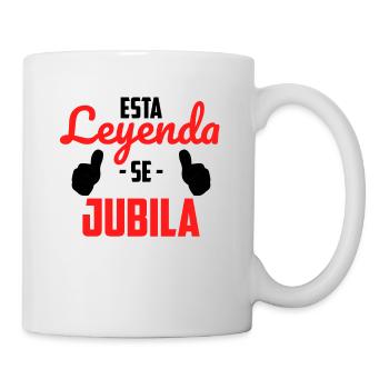 Esta Leyenda Se Jubila - Mug blanc - blanc - Droite