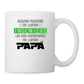 Me Llaman Ingeniero Las Más Importantes Me Llaman - Mug blanc - blanc - Droite