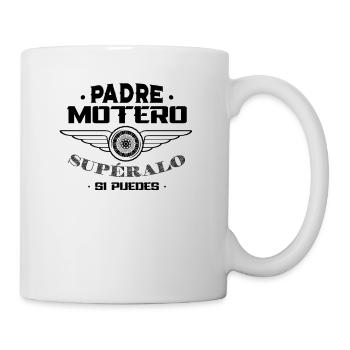 Padre Motero Supéralo Si Puedes - Mug blanc - blanc - Droite