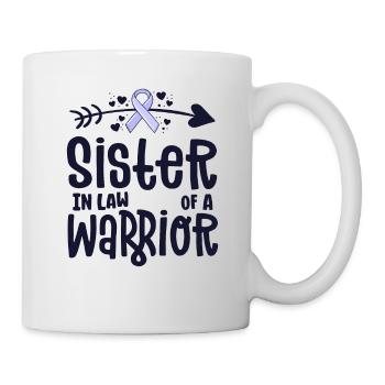 Sister In Law Of A Warrior - Mug - white - Right