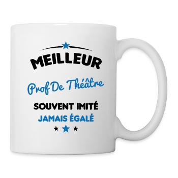 Prof De Théâtre Cadeau Humour Personnalisé - Mug blanc - blanc - Droite