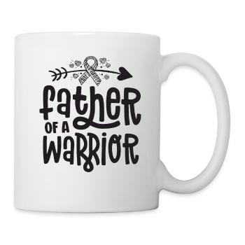 Father Of A Rare Disease Warrior Awareness Zebra - Mug - white - Right