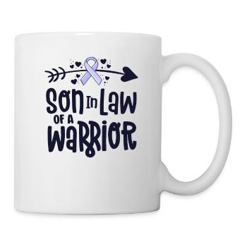 Schwiegersohn eines Kriegers - Tasse - Weiß - Rechts