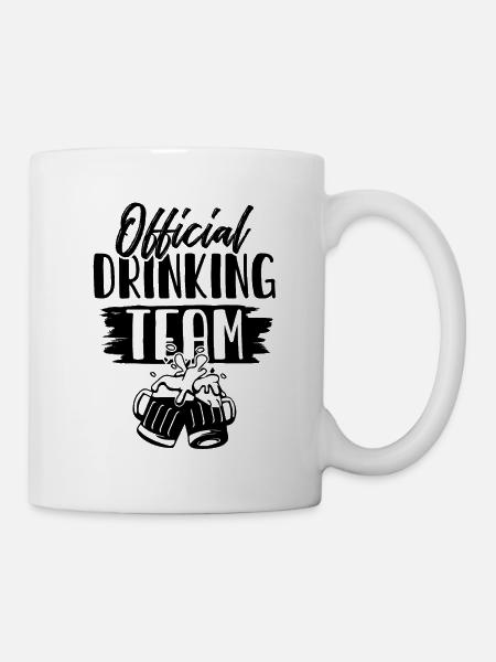 Drinking Team - Tasse - Weiß