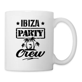 Ibiza Party Crew - Mug blanc - blanc - Droite