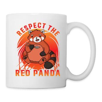 Respect the Red Panda - Mug - white - Right